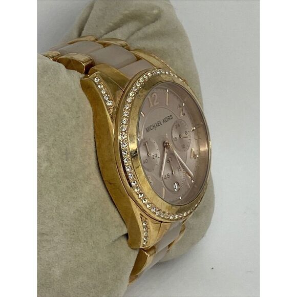 Michael Kors Blair MK5943 Women's Stainless Steel Analog Dial Quartz Watch RQ38 - Picture 5 of 12